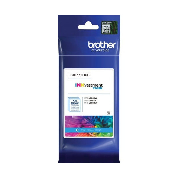 Brother INKvestment LC3033CS Original Inkjet Ink Cartridge