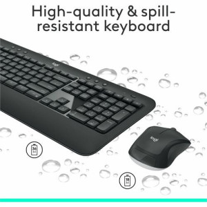 Logitech MK540 Advanced Wireless Keyboard and Mouse -920-008671
