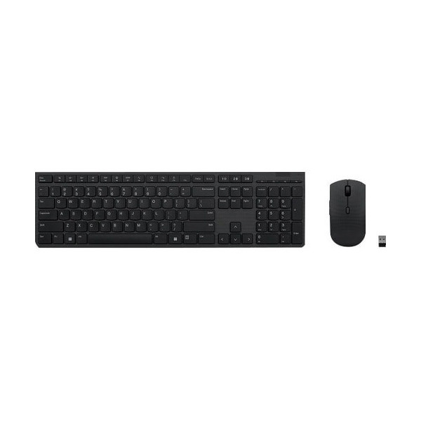 Lenovo Professional Wireless Rechargeable Combo Keyboard and Mouse