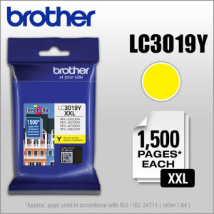 Brother Innobella LC3019YS Original Inkjet Ink Cartridge -LC3019YS