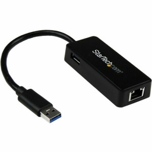 USB 3.0 to Gigabit Ethernet Adapter NIC w/ USB -USB31000SPTB