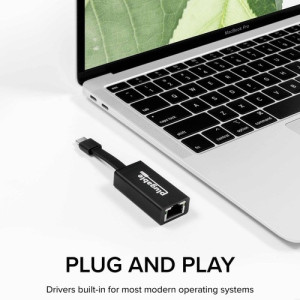 Plugable USB C to Ethernet Adapter -USBC-TE1000