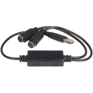 USB to PS/2 Adapter -USBPS2PC