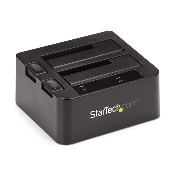 Dual-Bay USB 3.1 to SATA Hard Drive Docking Station
