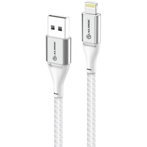 Alogic SUPER Ultra USB-A to Lightning Cable -ULA8P1.5-SLV