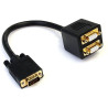 1 ft VGA to 2x VGA Video Splitter Cable -VGASPL1VV