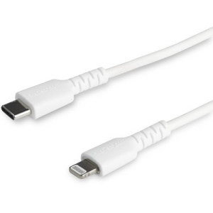 3 foot/1m Durable White USB-C to Lightning Cable -RUSBCLTMM1MW