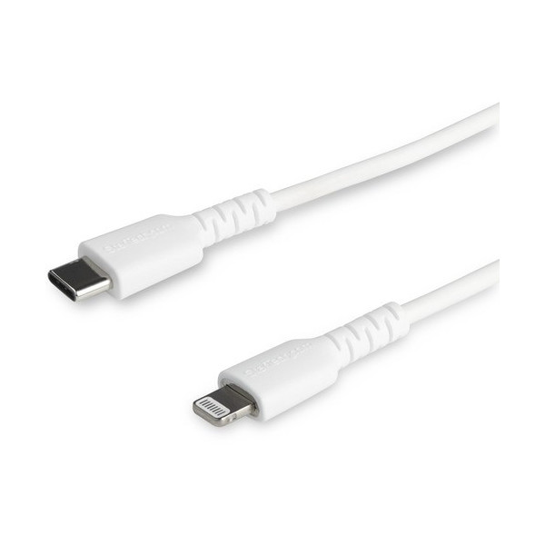 3 foot/1m Durable White USB-C to Lightning Cable