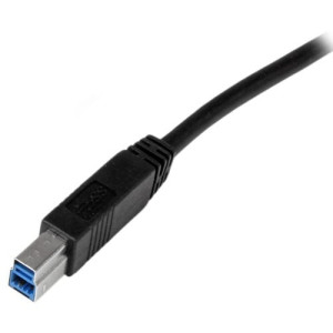 1m (3ft) Certified SuperSpeed USB 3.0 (5Gbps) A to B Cable -USB3CAB1M