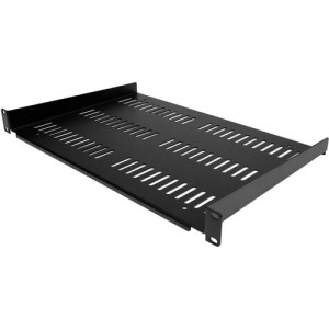 1U Vented Server Rack Cabinet Shelf -SHELF-1U-12-FIXED-V