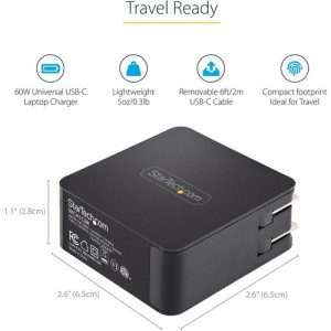 USB C Wall Charger -WCH1CBK