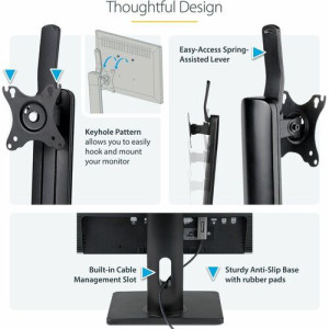 Free Standing Single Monitor Mount -FPPNEUSTND
