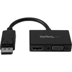 2-in-1 DisplayPort to HDMI or VGA -DP2HDVGA