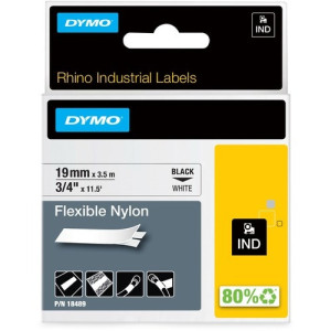 Dymo Rhino Flexible Nylon Labels -18489