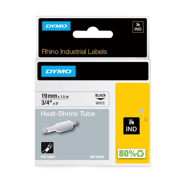 Dymo Rhino Heat Shrink Tube Labels