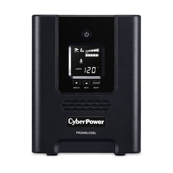 CyberPower Smart App Sinewave PR2200LCDSL 2070VA Pure Sine Wave Tower LCD UPS