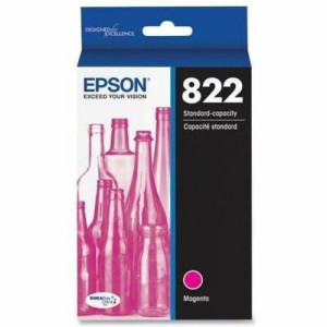 Epson T822 Original Standard Yield Inkjet Ink Cartridge -T822320-S