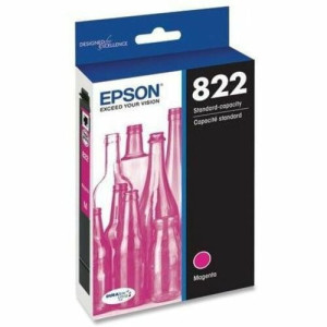 Epson T822 Original Standard Yield Inkjet Ink Cartridge -T822320-S