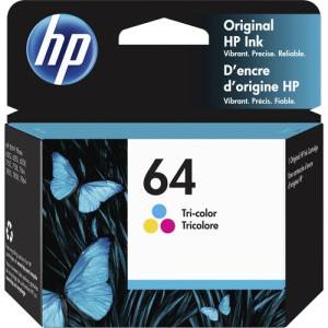 HP 64 Original Inkjet Ink Cartridge -N9J89AN#140