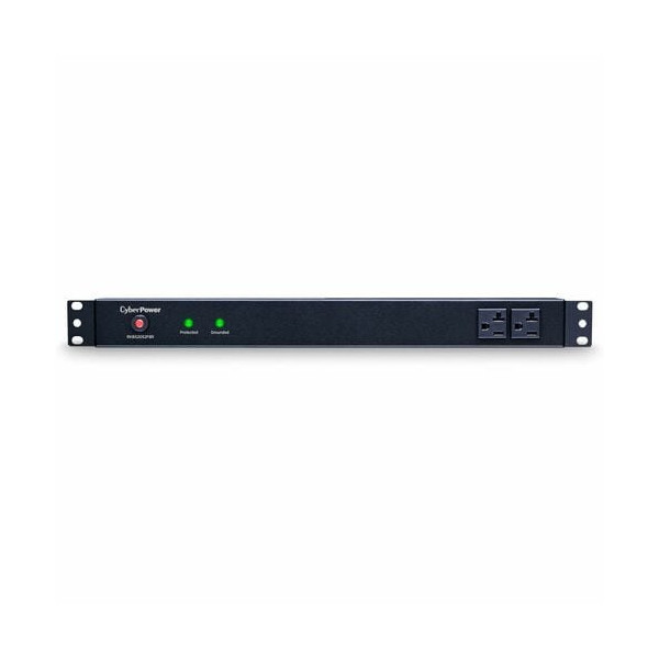 CyberPower Rackbar Surge Suppressor RM 1U RKBS20S2F8R 20A 10-Outlet