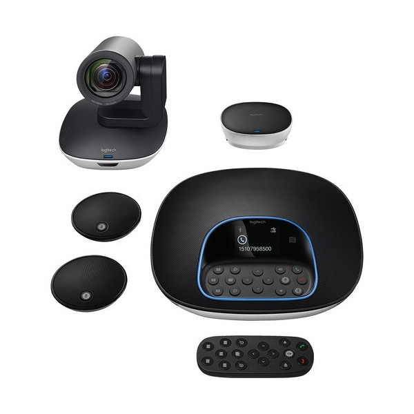 Logitech GROUP Video Conferencing System Plus Expansion Mics