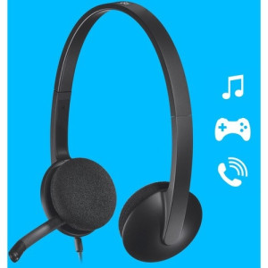 Logitech USB Headset H340 - Stereo - USB -981-000507