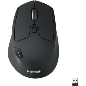 Logitech M720 Triathlon Multi-Device Wireless Mouse -910-004790