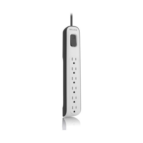 Belkin 6-outlet Surge Protector with 4ft Power Cord