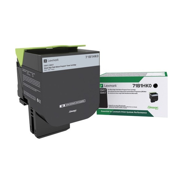 Lexmark Original High Yield Laser Toner Cartridge