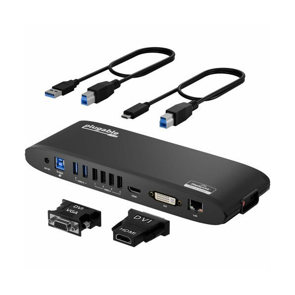 Plugable USB 3.0 Universal Laptop Docking