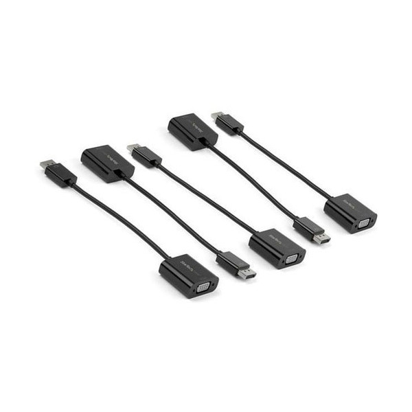 5-Pack DisplayPort to VGA Adapter