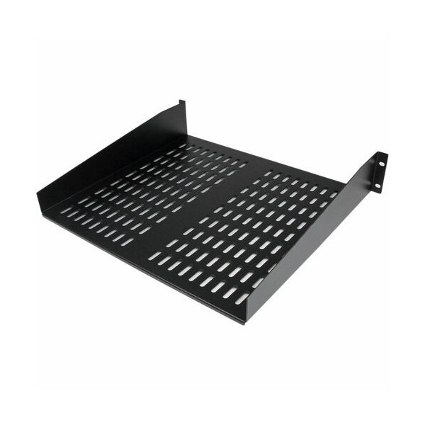 2U 16in Universal Vented Rack Mount Cantilever Shelf