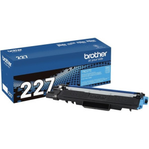 Brother TN-227C Original High Yield Laser Toner Cartridge -TN227C