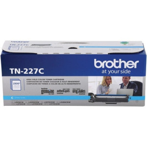 Brother TN-227C Original High Yield Laser Toner Cartridge -TN227C