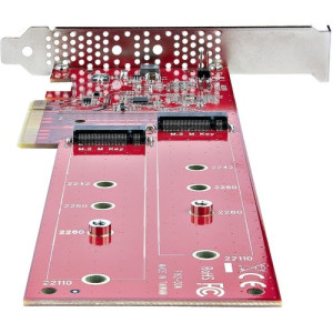 PCIe to M.2 Adapter Card -DUAL-M2-PCIE-CARD-B