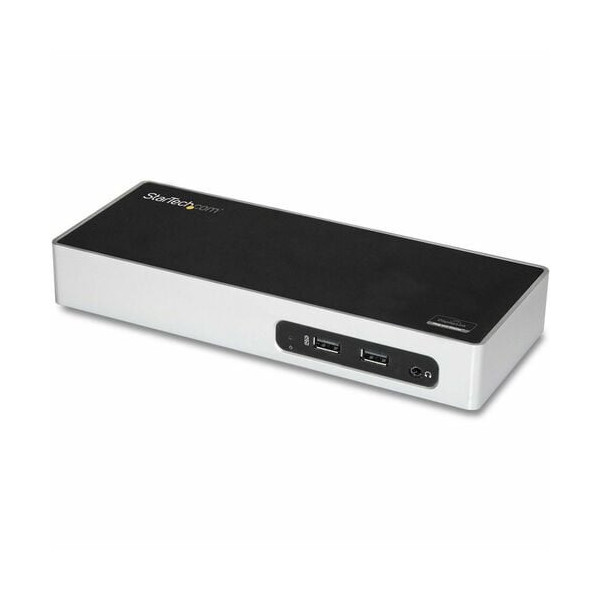 Dual Monitor Laptop Dock with HDMI & DVI/VGA