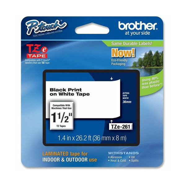 Brother P-Touch TZe Laminated Tape
