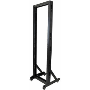 2-Post 42U Mobile Open Frame Server Rack -2POSTRACK42