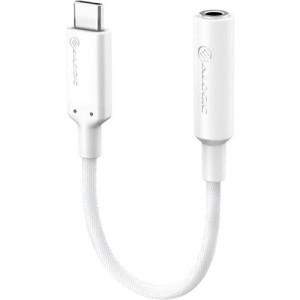 ALOGIC Elements PRO 10cm USB-C to 3.5mm Audio Adapter - ELPC35A-WH