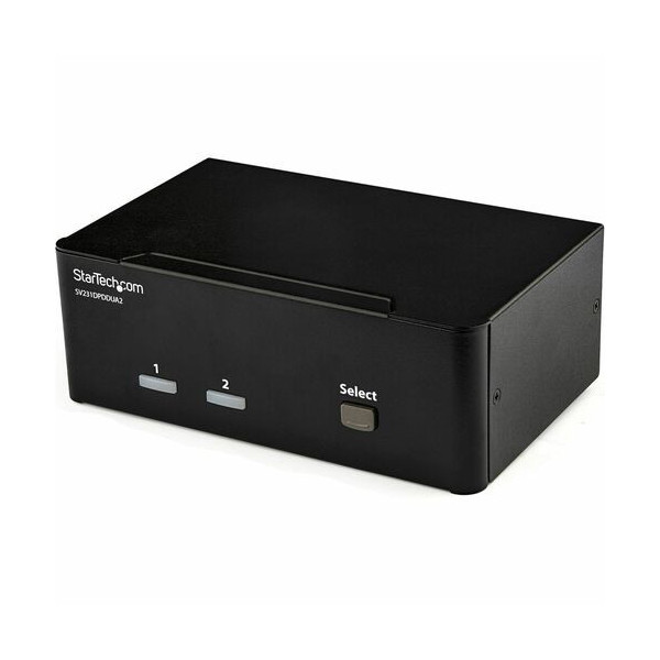 2 Port DisplayPort Dual-Monitor KVM Switch