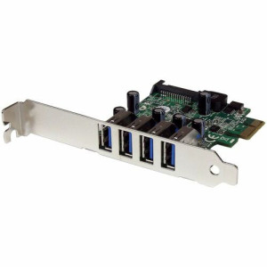 4 Port PCI Express PCIe SuperSpeed USB 3.0 Controller Card -PEXUSB3S4V