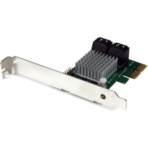 4 Port PCI Express 2.0 SATA III 6Gbps RAID Controller Card -PEXSAT34RH