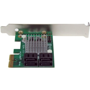 4 Port PCI Express 2.0 SATA III 6Gbps RAID Controller Card -PEXSAT34RH