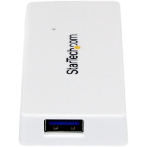 Portable 4 Port SuperSpeed Mini USB 3.0 Hub -ST4300MINU3W