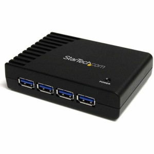 4 Port Black SuperSpeed USB 3.0 Hub -ST4300USB3