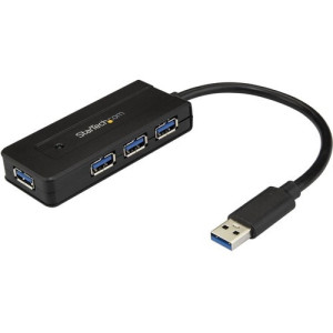 4 Port USB 3.0 Hub SuperSpeed 5Gbps w/ Fast Charge -ST4300MINI