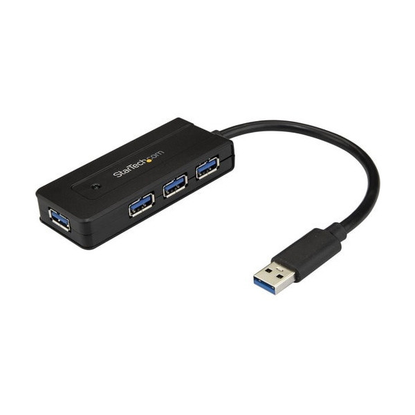 4 Port USB 3.0 Hub SuperSpeed 5Gbps w/ Fast Charge