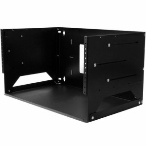 2-Post 4U Open Frame Wall Mount Network Rack -WALLSHELF4U