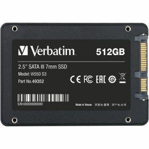 Verbatim Vi550 S3 512 GB Solid State Drive -49352