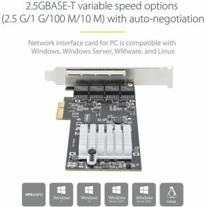 4-Port 2.5G NBASE-T PCIe Network Card -PR42GI-NETWORK-CARD